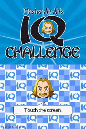 Master Jin Jin's IQ Challenge (USA) screen shot title